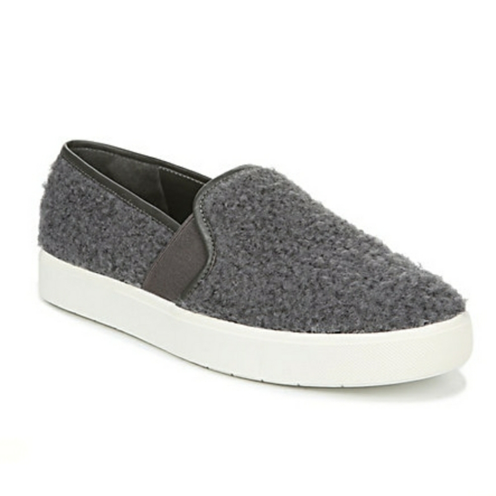 Vince Blair Shearling Slip On Sneaker Women Size 9